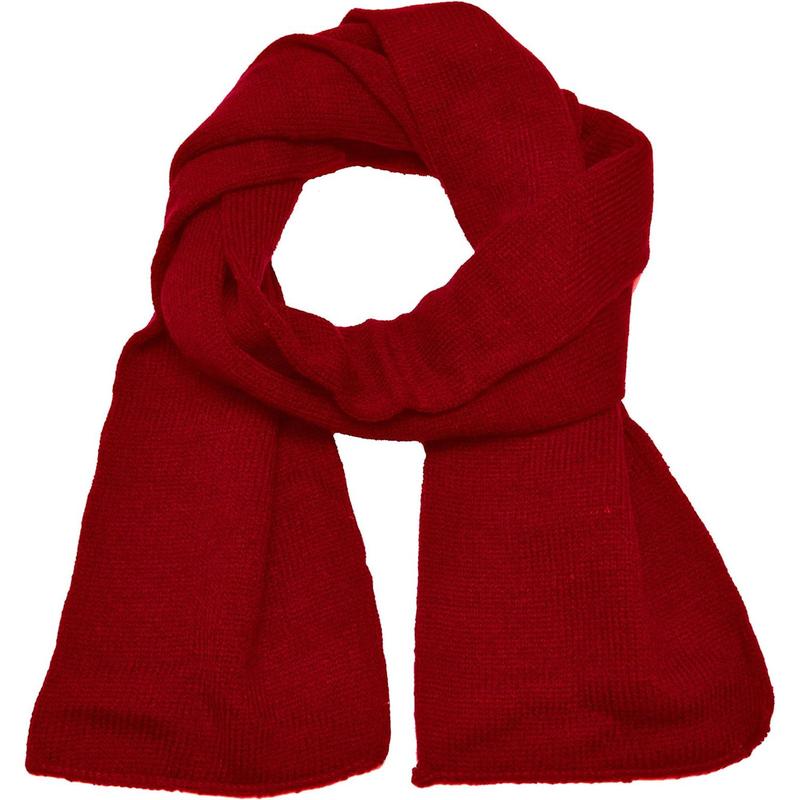 Men Classic Knit Winter Scarf Warm Double layer