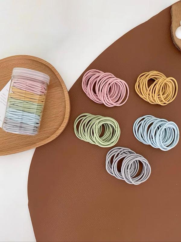 Women's Simple Hair Tie, Casual Trendy Elastic Hair Tie, Hair Accessories for Women & Girls, Headwear Suitable for Hair, Fashion Hair Accessories for Party