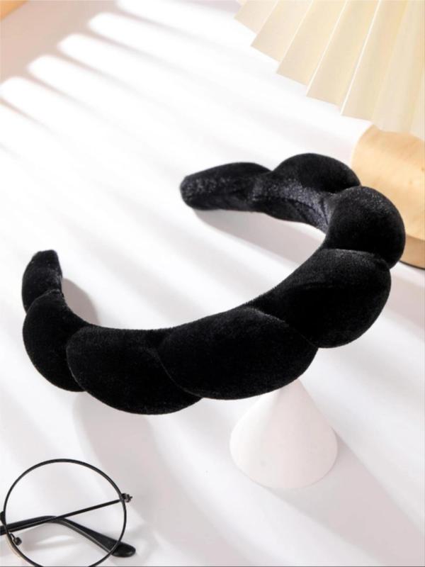 Cloud Shaped Headband, Soft Sponge Hair Band, Hair Accessories for Women & Girls, Minimalist Headwear Suitable for Hair, Fashion Hair Accessories for Daily Use