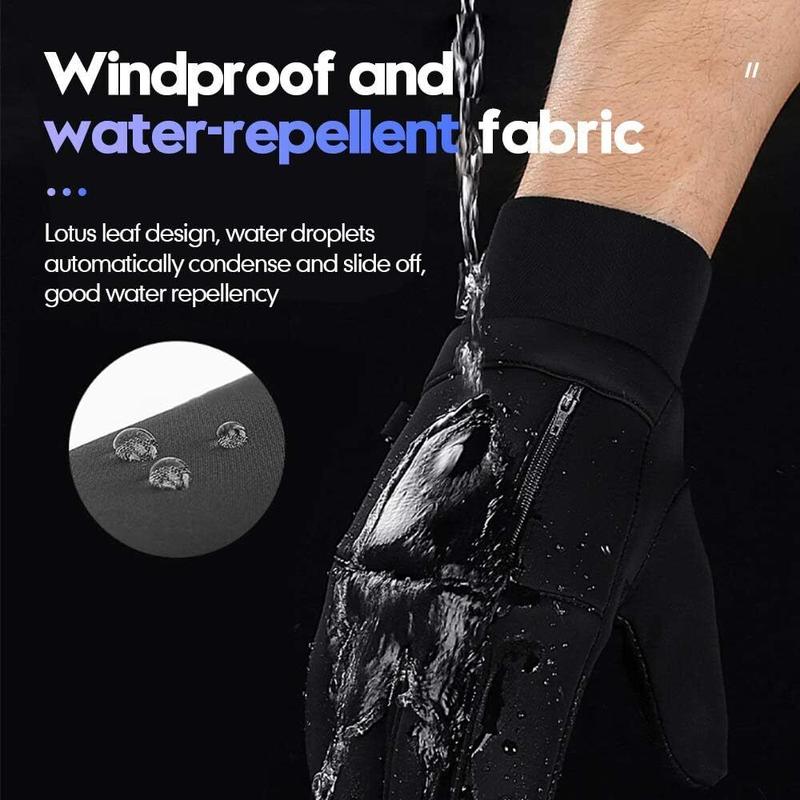 -10°F Waterproof & Windproof Touch Screen Winter Gloves for Men - Ultimate Warmth, Grip, and Comfort for Cold Weather Activities!