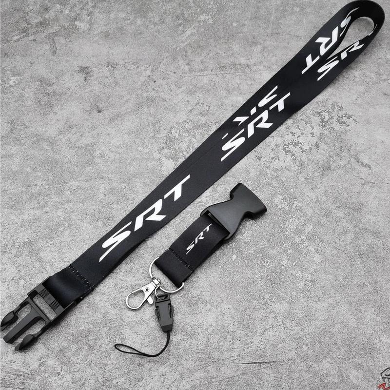 Black SRT hellcat lanyard for keys Accessories