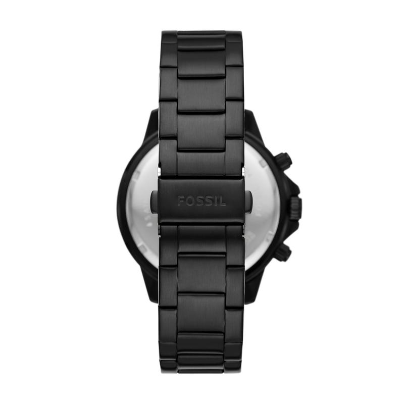 Fossil Men's Bannon Multifunction, Black-Tone Stainless Steel Watch