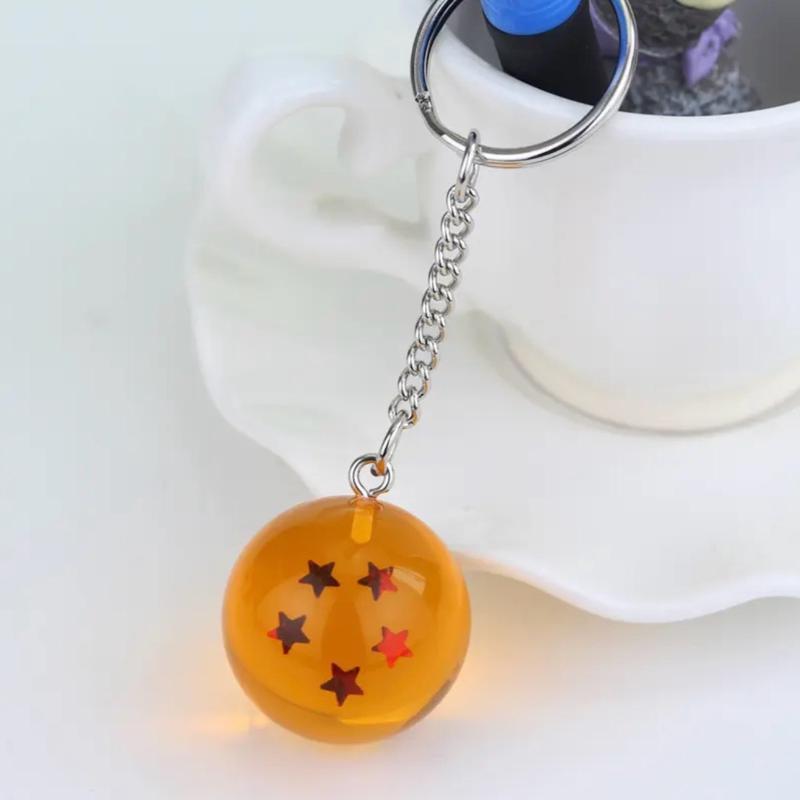 Anime Dragon 1-7 Stars Balls Keychain Charms