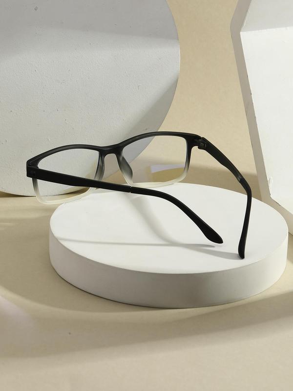 1 Pair Square Frame Eyeglasses