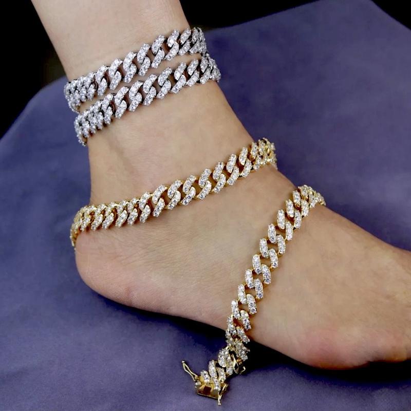 Cuban link anklet