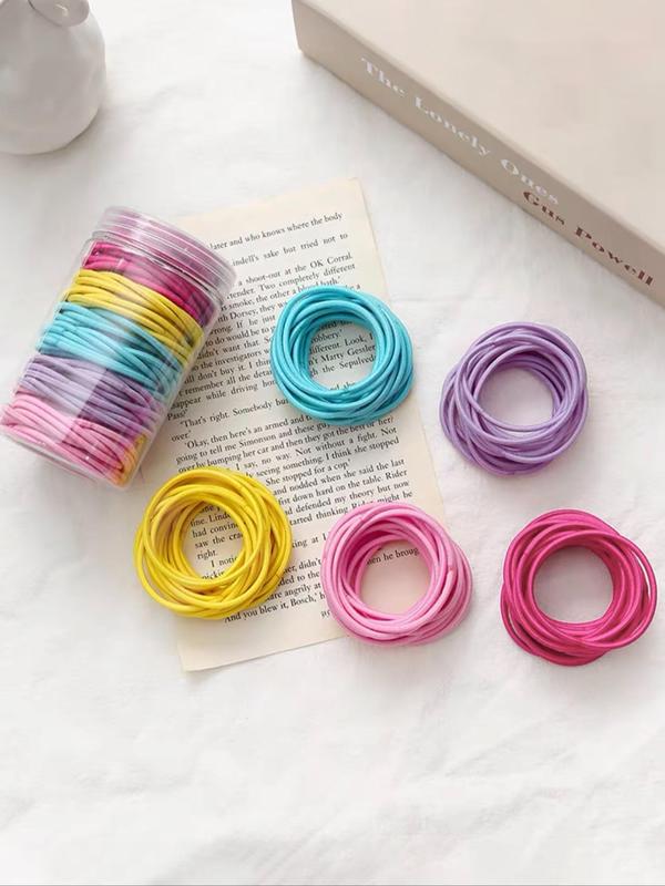 Women's Simple Hair Tie, Casual Trendy Elastic Hair Tie, Hair Accessories for Women & Girls, Headwear Suitable for Hair, Fashion Hair Accessories for Party