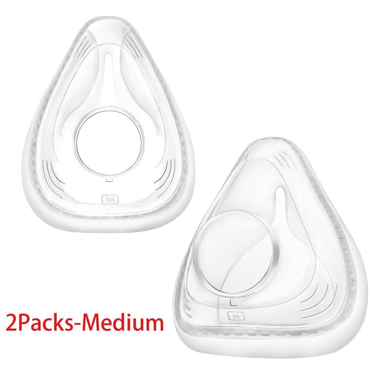 Replacement Cushions for Mouth and Nose Masks, 2 Counts Clear Nose & Mouth Cover, Sports & Outdoor Protective Accessories