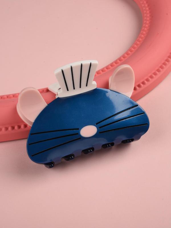 Cute Mouse Design Hair Claw, Creative Animal Design Hair Claw, Fashion Hair Accessories for Women & Girls