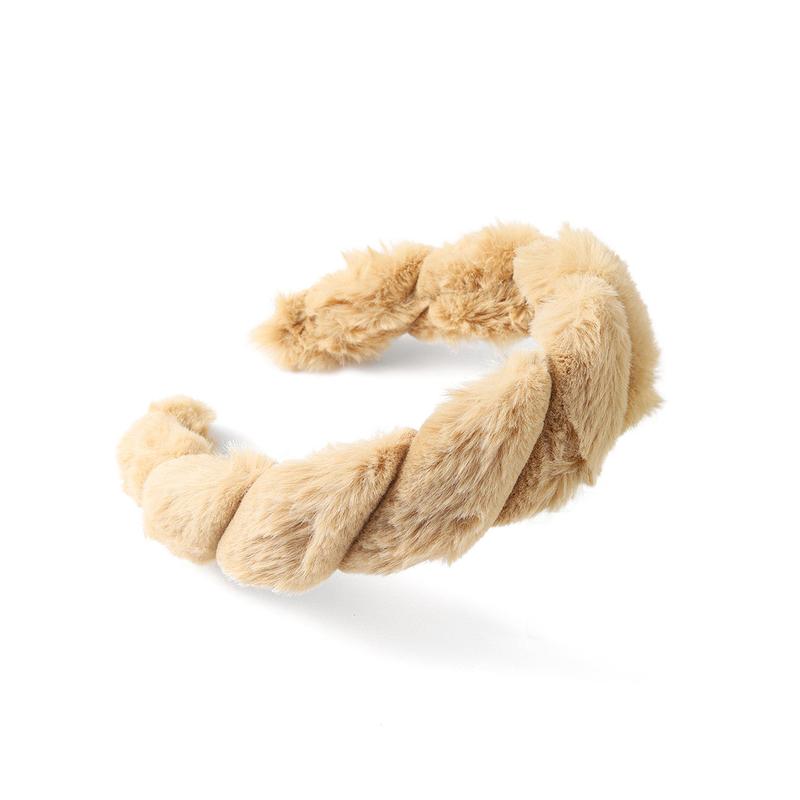 Faux Fur Twisted Headband