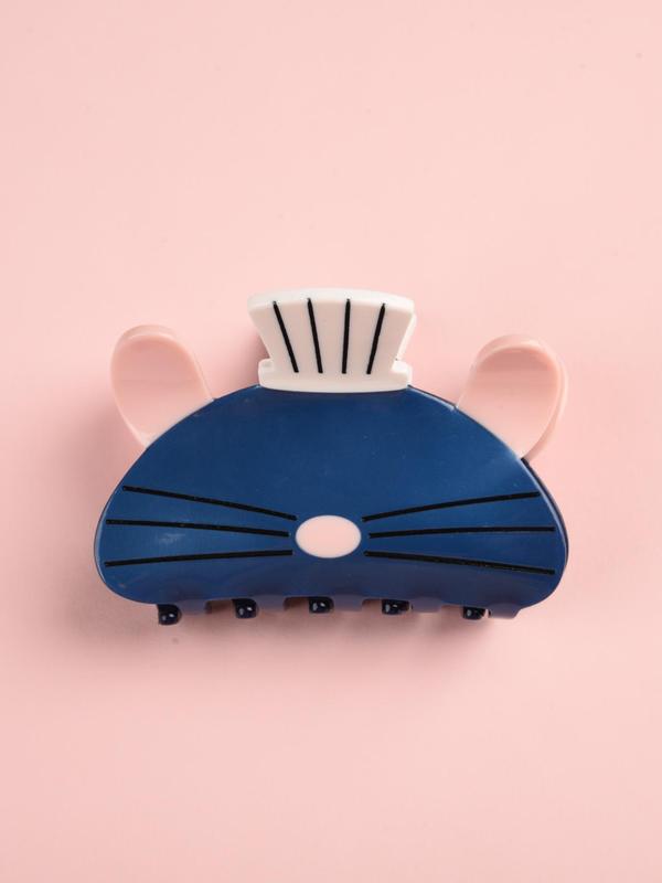 Cute Mouse Design Hair Claw, Creative Animal Design Hair Claw, Fashion Hair Accessories for Women & Girls