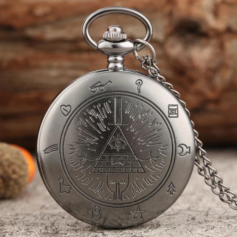 Gravity Falls Bill Cypher Steampunk Pocket Watch