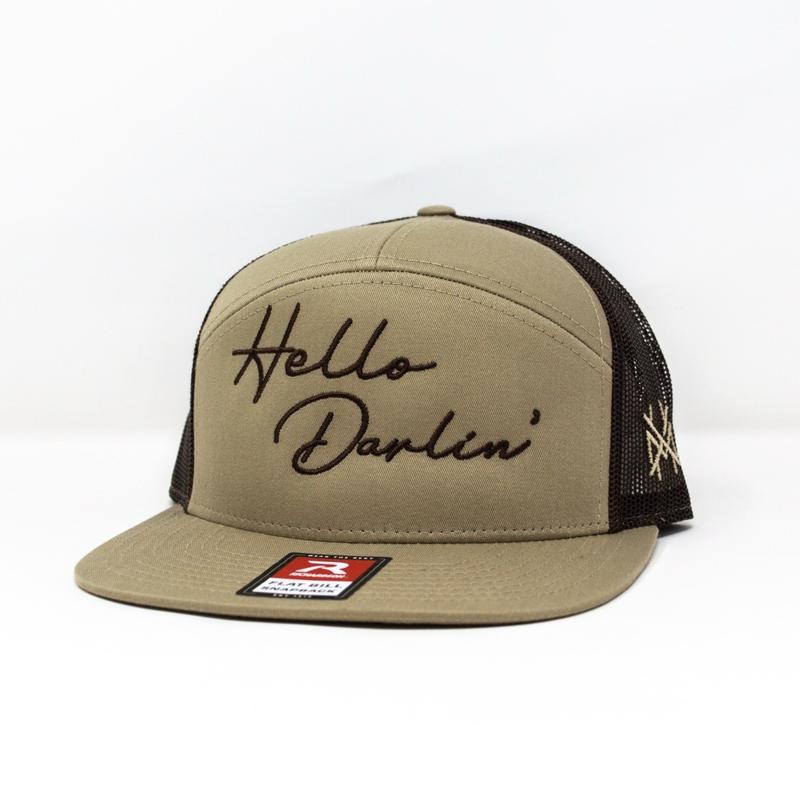 Hello Darlin' Trucker Hat by The Mad Hatter Company