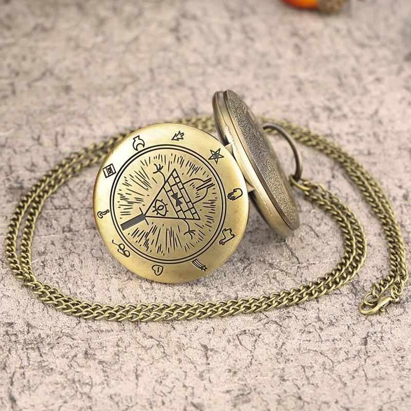 Gravity Falls Bill Cypher Steampunk Pocket Watch