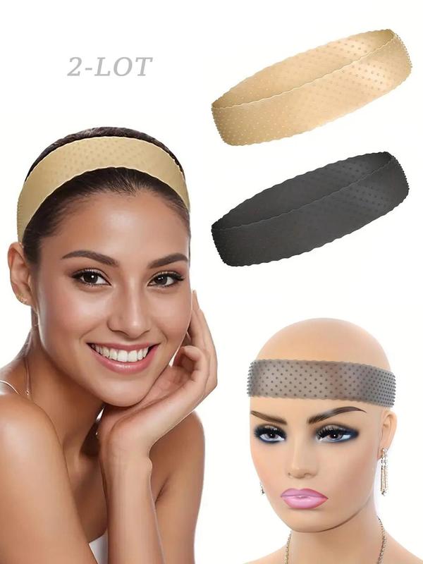 Non Slip Silicone Wig Grip Headband, Transparent Black Brown Wig Band To Hold Wig Anti-slip Wig Accessories for Daily Use, Hair Salon Tools & Accessories