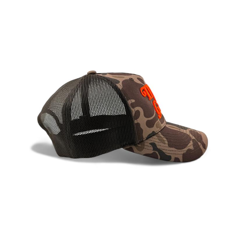 Mama Gang Trucker Hat Duck Camo