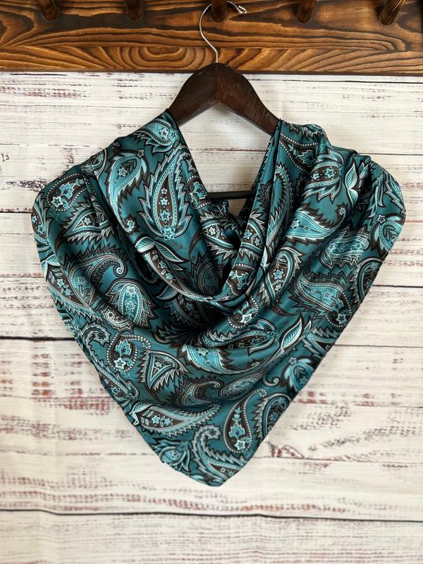 Wild rag   square scarf   bandana   neckerchief   satin scarf