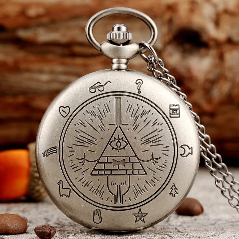 Gravity Falls Bill Cypher Steampunk Pocket Watch