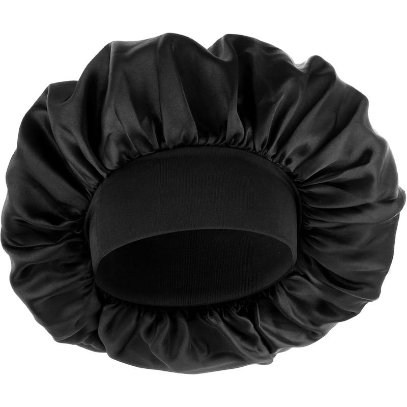 Silk Bonnet for Men, Satin Bonnet Elastic Band Silk Sleep Cap Soft Adjustable Hair Cap Hair Wrap for Women Sleeping