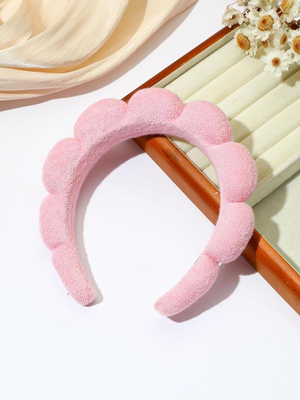 Women's Elegant Hair Care Set, Including Hair Hoop & Wristband & Hair Claw, Cute Hair Accessories Set for Women & Girls