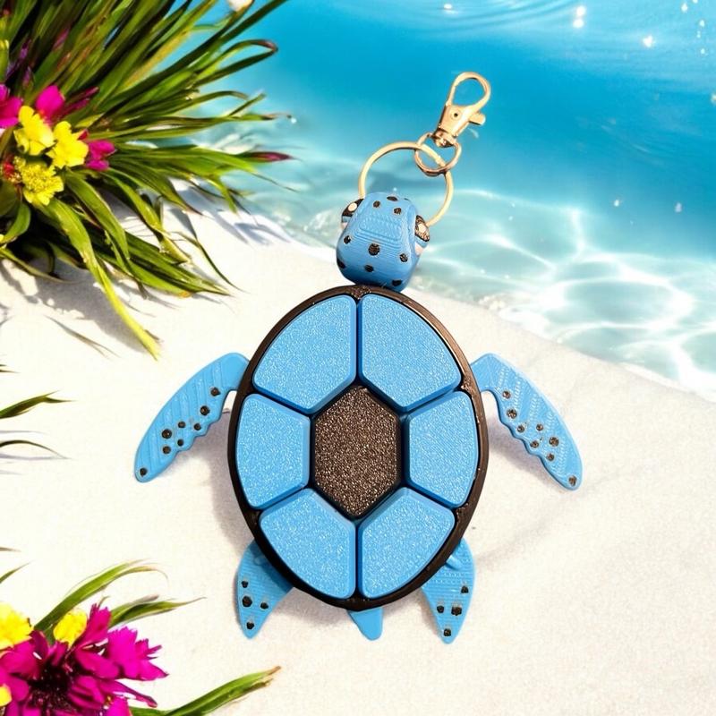 Turtle Fidget Clickers - Desktop Fidgets and Keychains - Collectible Figurines