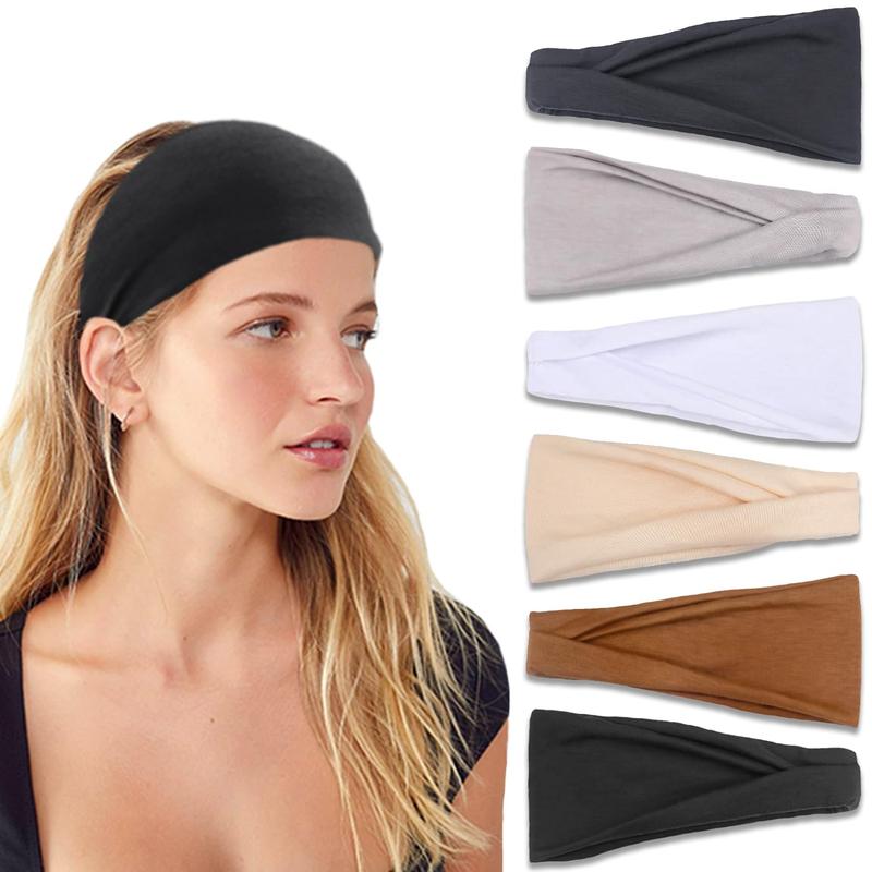 AISI Hair Neutral Knotted Head Wraps Turbans for Women, Large Style Head Bands Hair Accessories 1 Pack