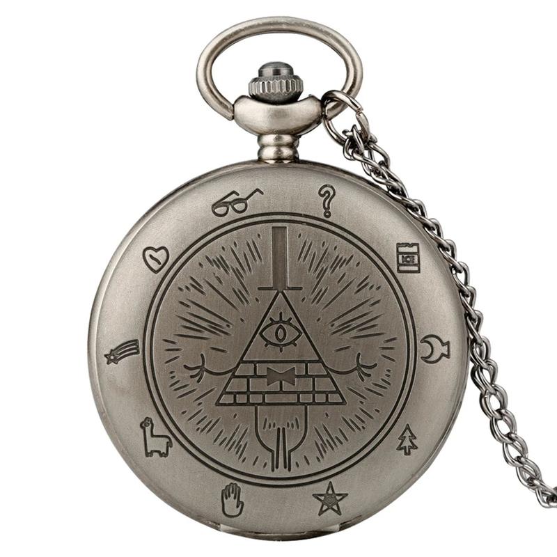 Gravity Falls Bill Cypher Steampunk Pocket Watch