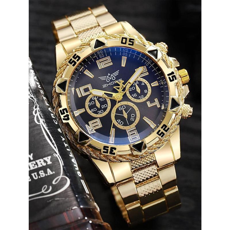 1 count Men's Business Style Quartz Watch