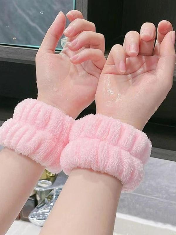 Women's Elegant Hair Care Set, Including Hair Hoop & Wristband & Hair Claw, Cute Hair Accessories Set for Women & Girls