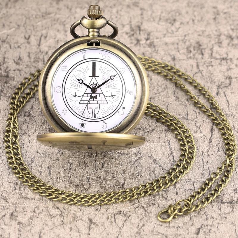 Gravity Falls Bill Cypher Steampunk Pocket Watch