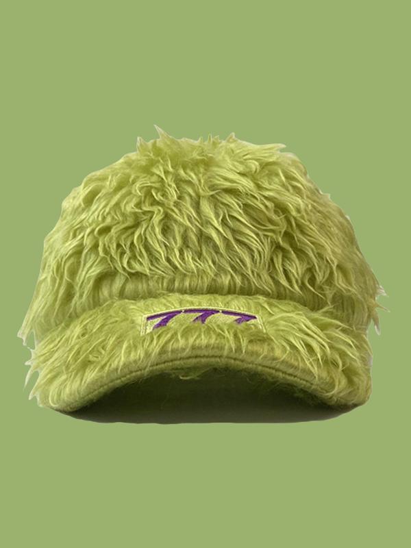 Unisex Street Trend Number Embroidery Baseball Cap, Trendy Soft Plush Hat, Warm Fashionable Hat for Outdoor Activities