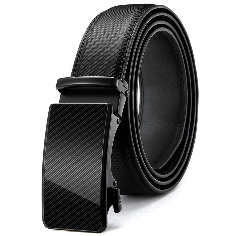 Men's Casual Leather Ratchet Belt Effortless Style