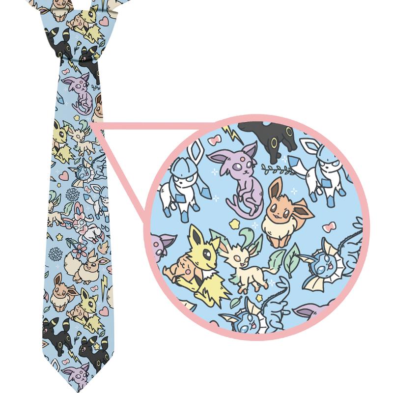 Eeveelution Blue Neck Tie