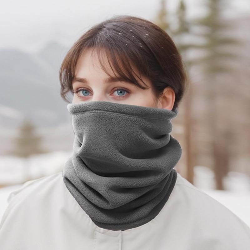 Winter Face Mask, Elastic Warm Neck Gaiter, Windproof Neck Warmer For Outdoor Sports