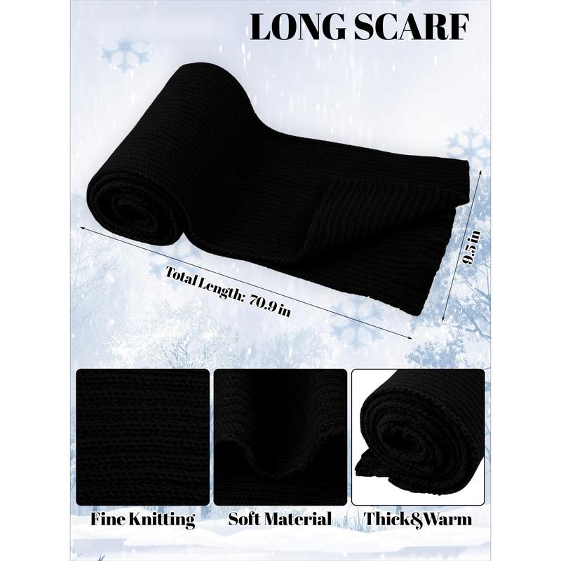 Winter Hat Scarf Gloves Sock and Ear Warmer, Warm Knit Beanie Hat Touch Screen Gloves Set Winter Gifts Neck Scarves for Women