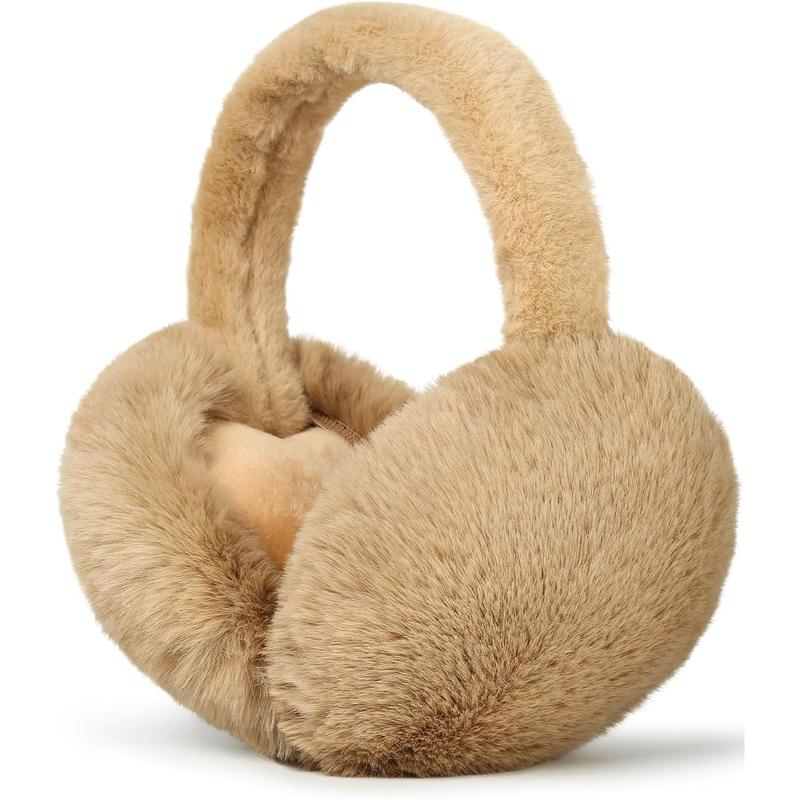 Ear Muffs Winter Women Men Soft Earmuffs Cute Ear Covers Cold Weather Fluffy Ear Warmers Headband Winter Accessories