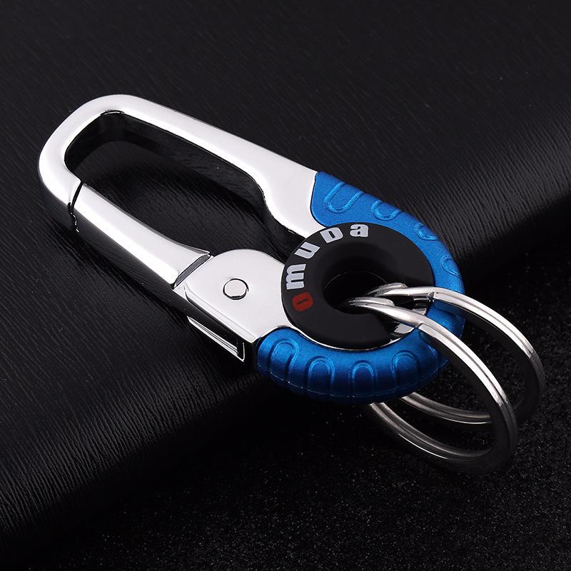 High end keychain creative car key hanging chain independent packaging keychain