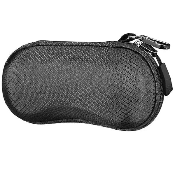 FINTIE Sunglasses Case with Zipper & Clip, Shockproof HardShell Sports Glasses Case for Men and Women