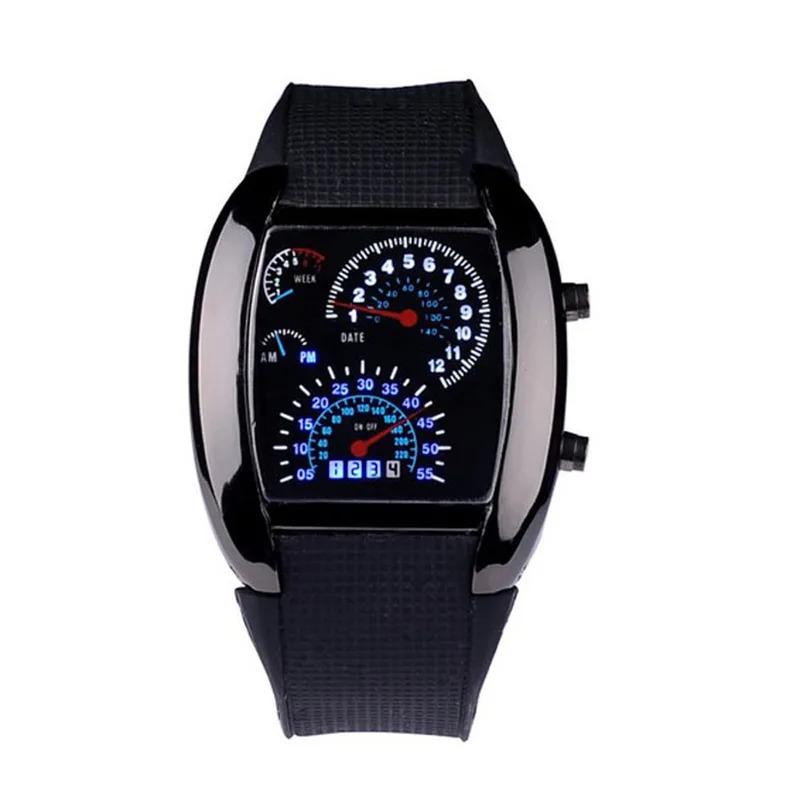 Single hand watch flash dial sports mens gift lady car fashion watch aviation meter WOMEN'S watch top brand luxury man watch Relojes Hombre