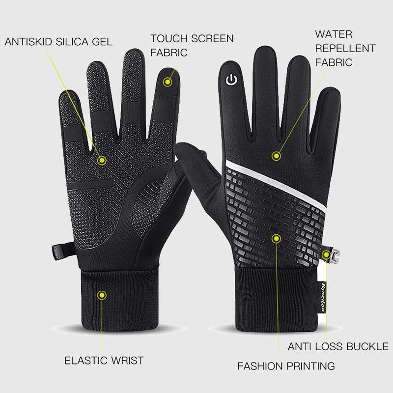 Winter Gloves Men Touch Screen Glove Cold Weather Warm Gloves