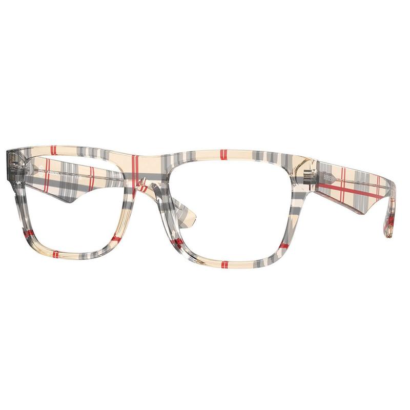 Burberry BE2411 Thick Rim Check Print Frames