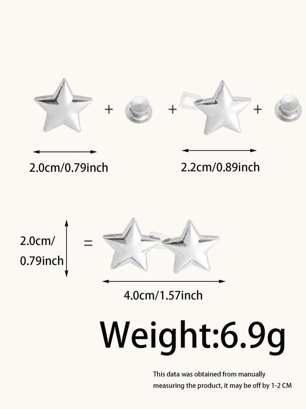 Women's Cute Star Design Free Punch Waist Button, Summer Vacation Fashionable Multi-functional Waist Change for Jeans & Skirt, Trendy All-match & Anti-slip for Birthday Gift