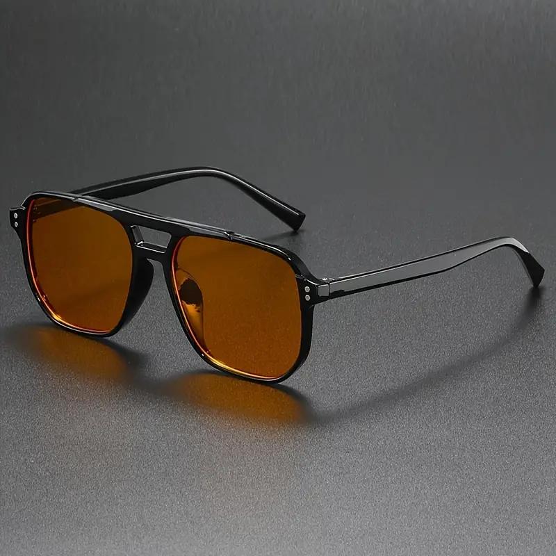 Stylish Unisex Sunglasses with Oversized Frames for Maximum Sun Protection and Fashionable Look