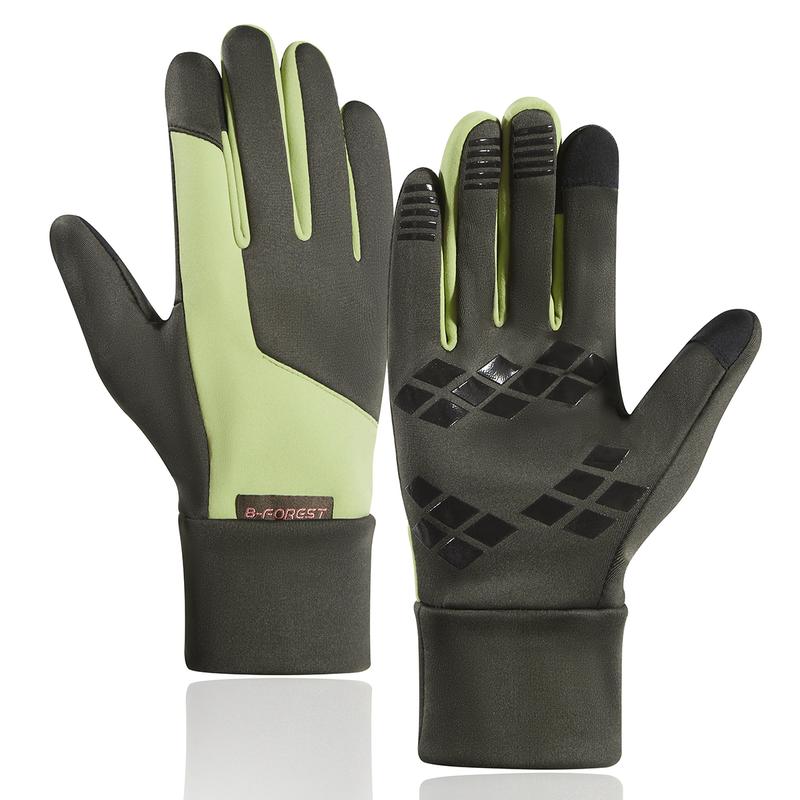 Gloves for Cool&Cold Weather Waterproof, Winter Gloves for Men Touch Screen