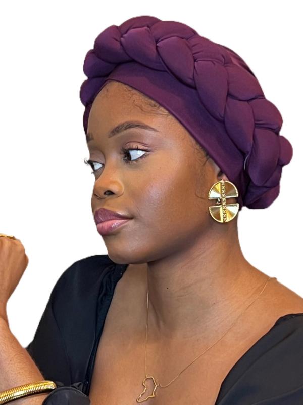 BAKALA Braided Headwrap for Women - Perfect for Bad Hair Days and On-the-Go