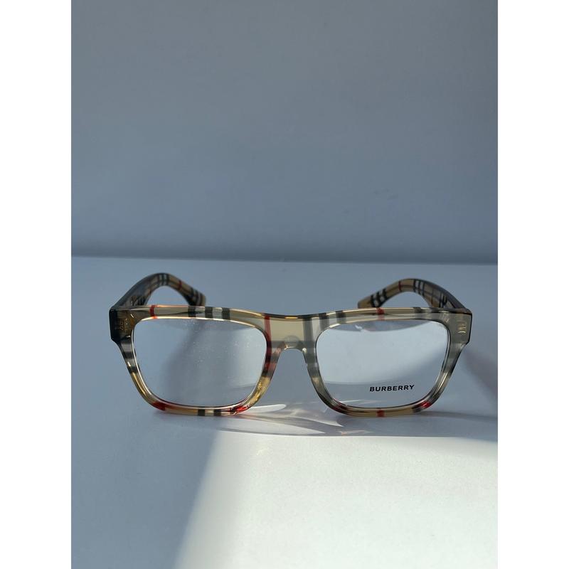 Burberry BE2411 Thick Rim Check Print Frames