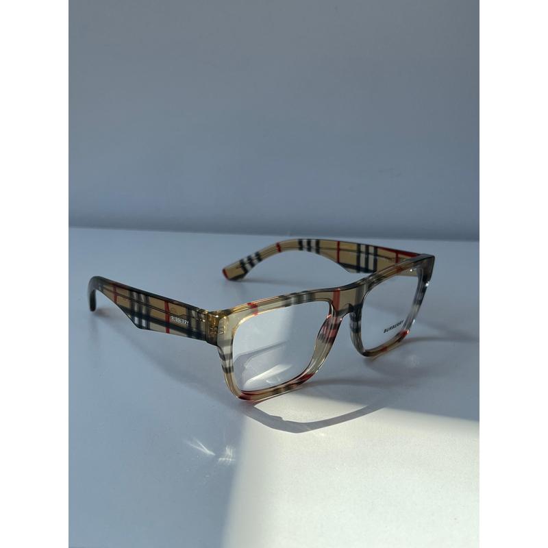 Burberry BE2411 Thick Rim Check Print Frames