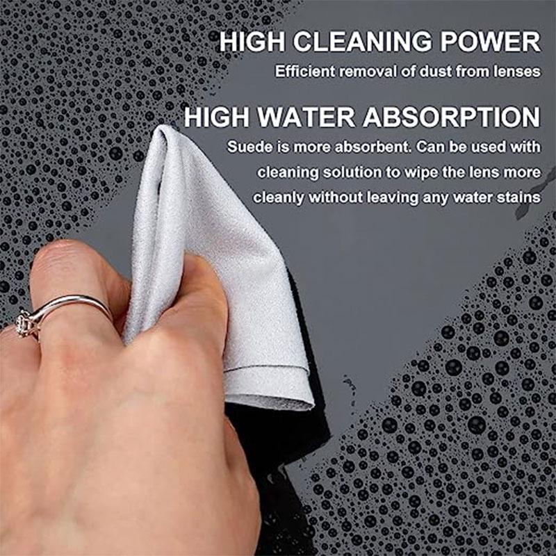 Random Color Cleaning Cloth for Glasses, 10pcs set Solid Color Multi-purpose Cleaning Cloth for Electronics, Cleaning Tools for Electronics, Home Care Supplies