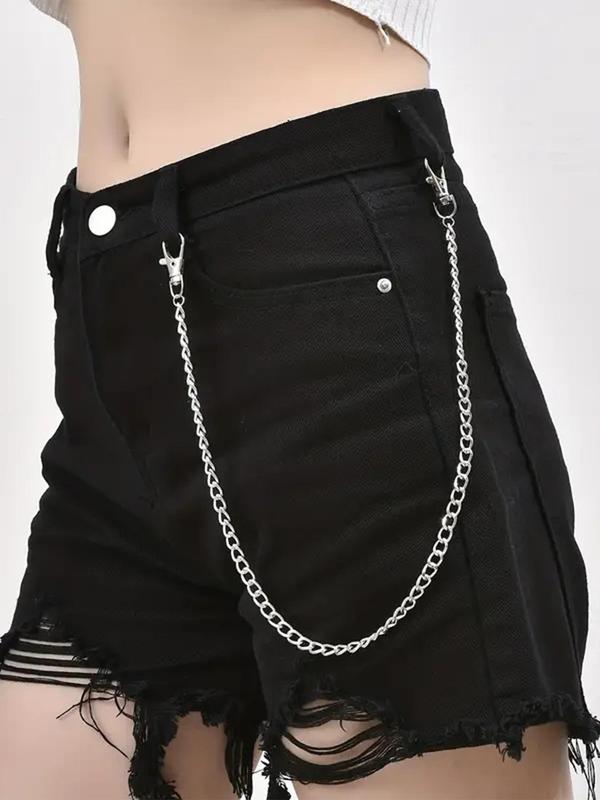 Punk Style Simple Pants Chain, Fashionable Belt for Women & Men, Trendy All-match & Exquisite Pants Chain for Birthday Gift