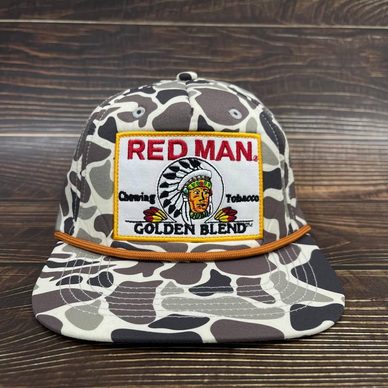 Vintage Retro Natural Light, Coors Light, Coors Banquet, Miller Lite, Busch Light, Busch Latte, Remington, Mallard Duck, Michelob Ultra,.. Camouflage Snapback Rope Brim Hat, Hat for men