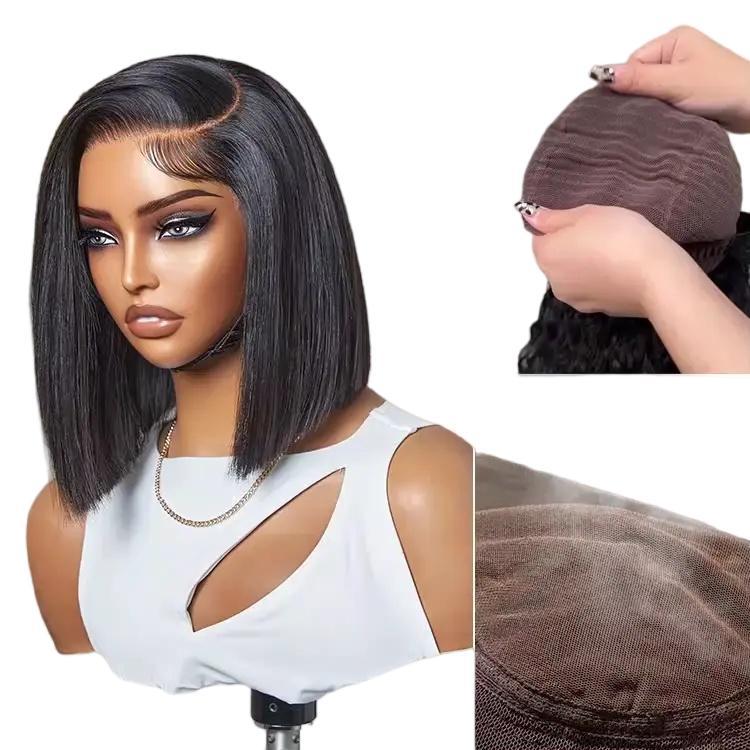 LUVME All-Day Comfort Fit Silky Straight Middle Part Glueless 5x5 Closure Pre-Cut Lace Long Wig